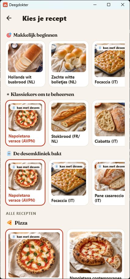 Deegdokter: de receptengalerij met 67 recepten