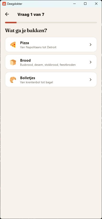 Deegdokter: de deegwizard, vraag 1 van 7