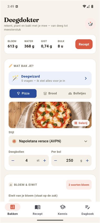 Deegdokter: de calculator met bloemanalyse